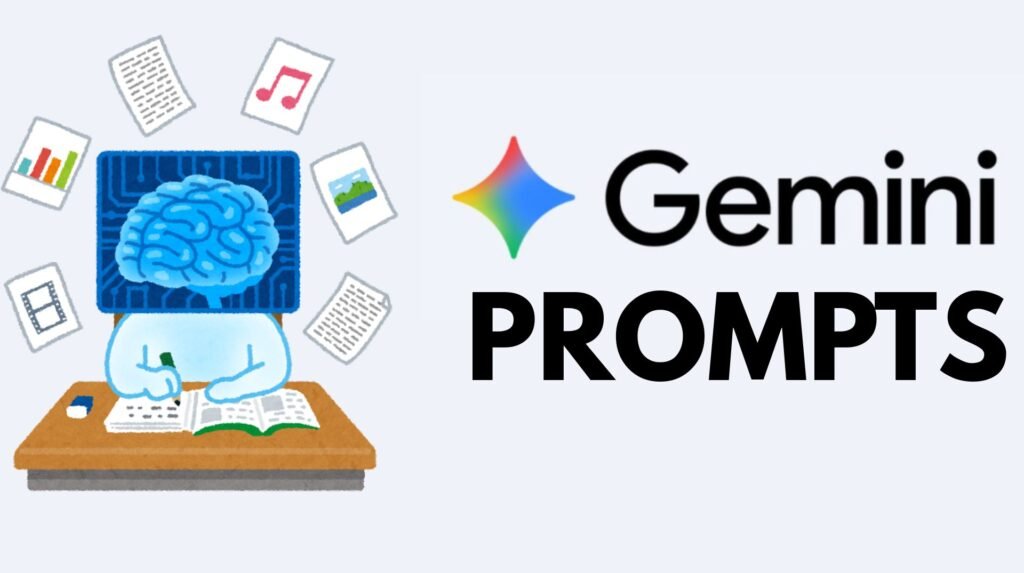 Gemini Prompts, Gemini Prompts in Hindi, Google Gemini AI, AI Prompts, Best Gemini Prompts, AI Productivity, Gemini AI Tips, 
AI Tools, AI in Hindi